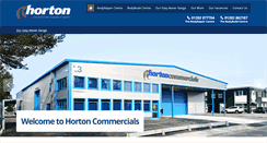 Desktop Screenshot of hortoncommercials.co.uk